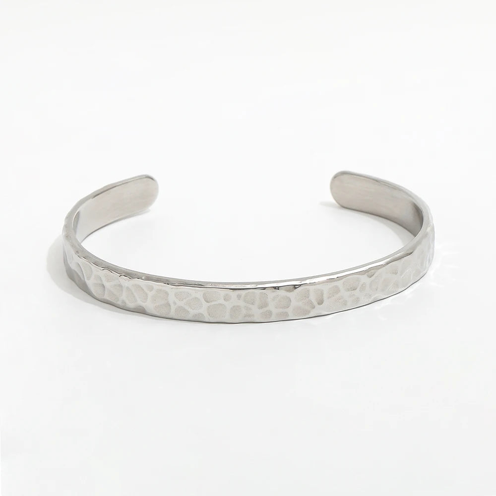 Bartek - Hammered Cuff Bracelet