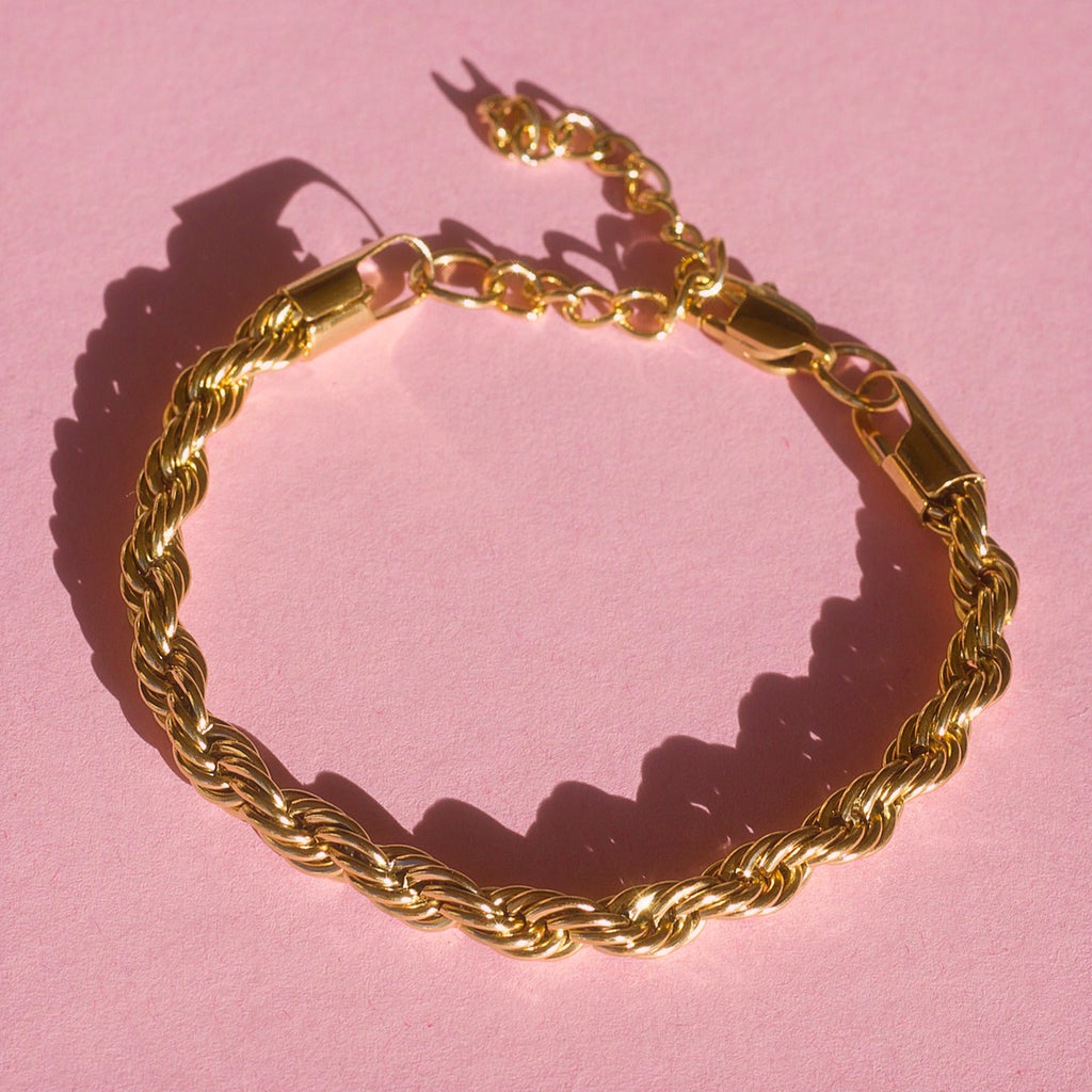 melomelo Agamemnon - Twist Bracelets Silver & Gold