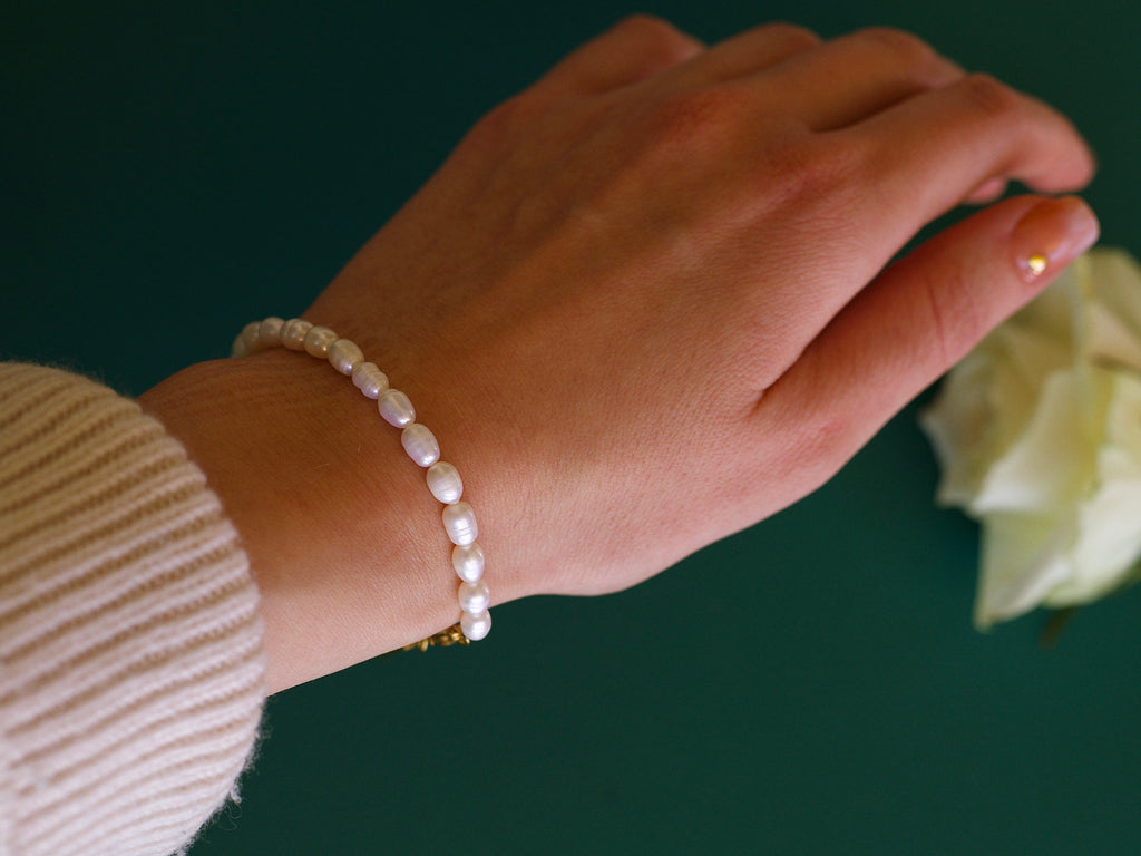 melomelo Taces - Vintage Pearl Bracelet