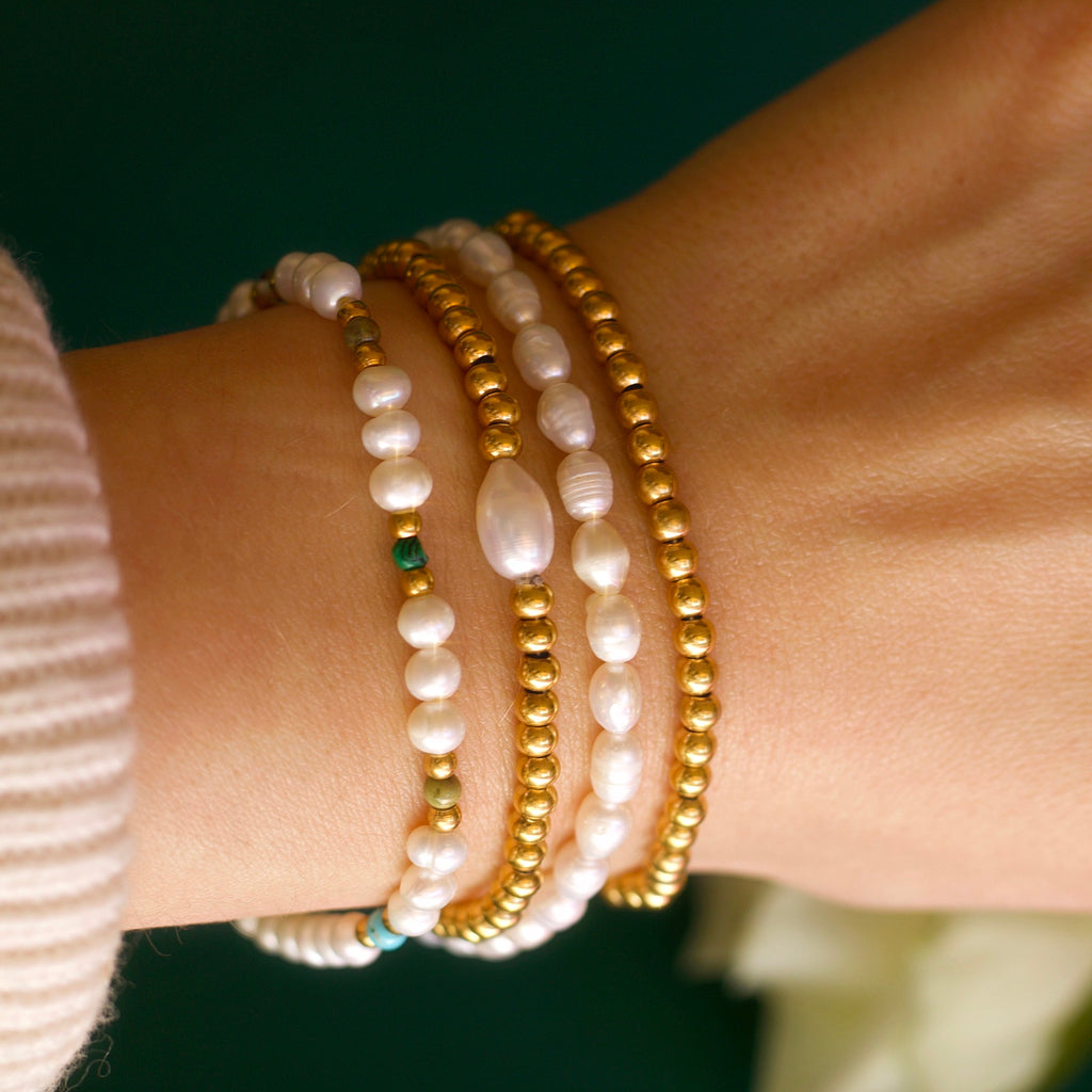 melomelo Taces - Vintage Pearl Bracelet