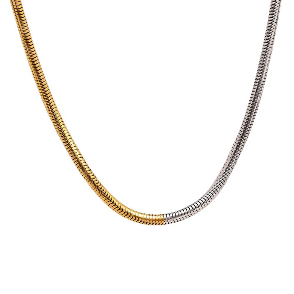 Zeno - Checkerboard Gold Pendant Necklace – melomelo
