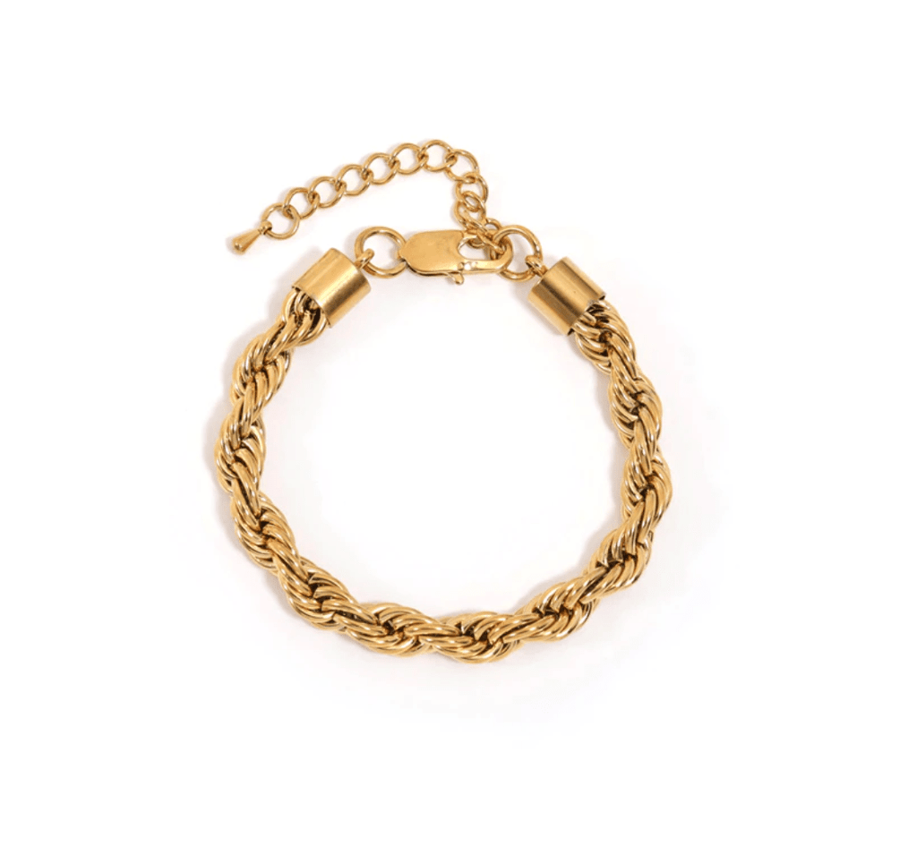 melomelo Alyssa - 8mm Rope Chain Bracelet