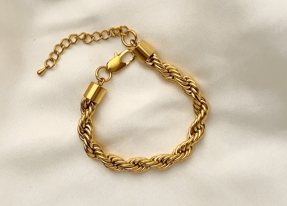 melomelo Alyssa - 8mm Rope Chain Bracelet