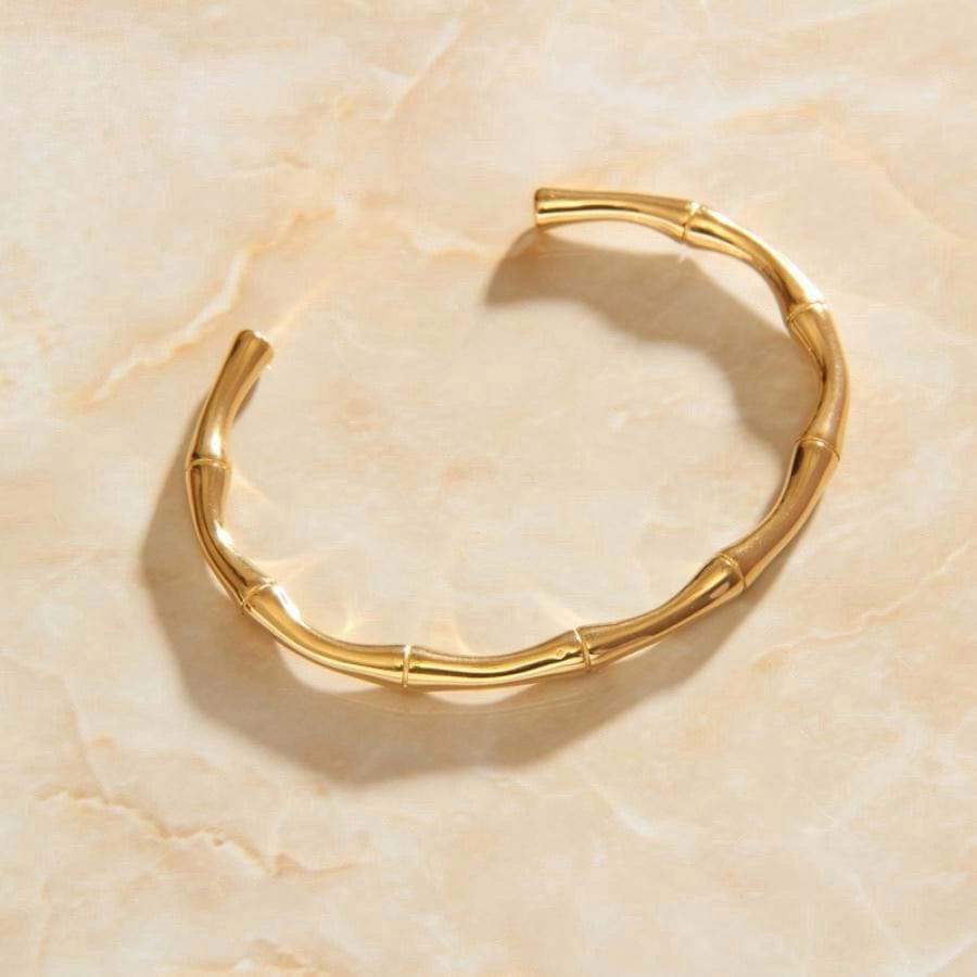 melomelo Athan - Bamboo Bracelet Gold