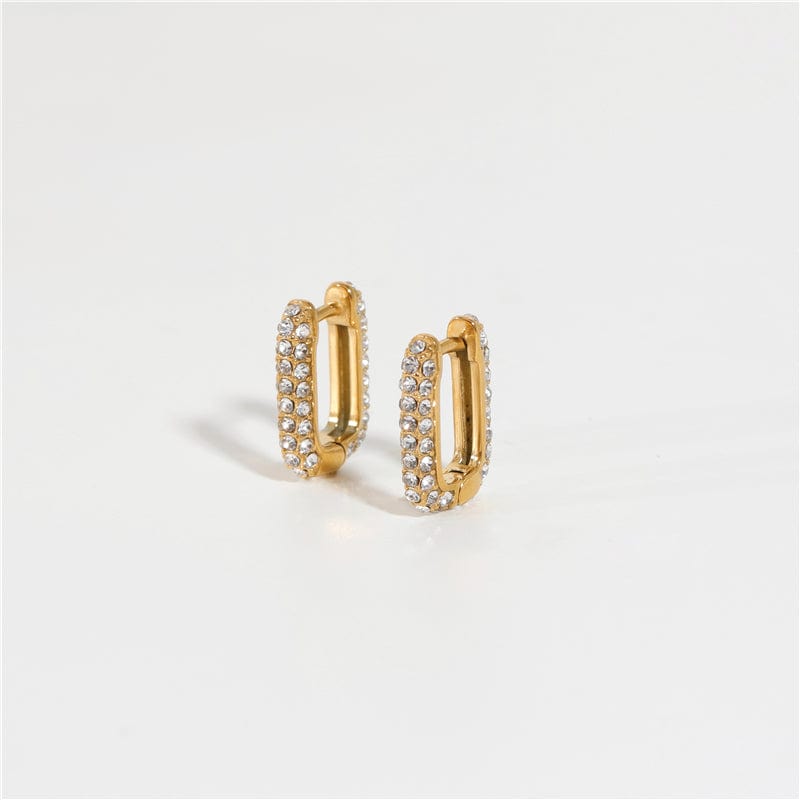 melomelo Ayme - Crystal Paved U Hoops