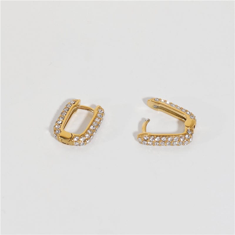 melomelo Ayme - Crystal Paved U Hoops