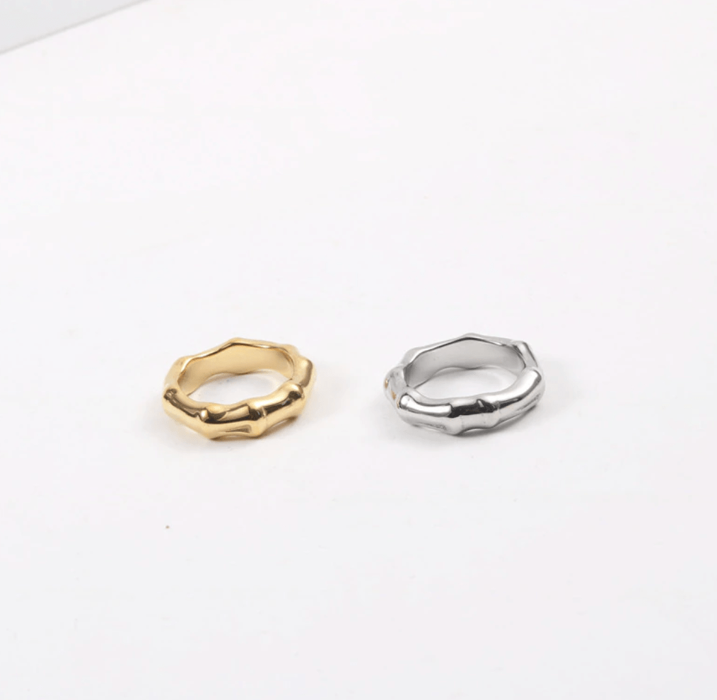 melomelo Bamboo Buckle Ring