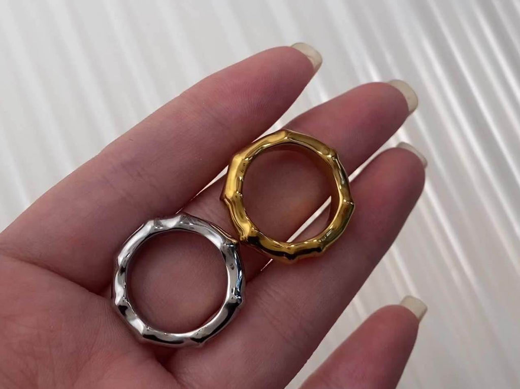 melomelo Bamboo Buckle Ring