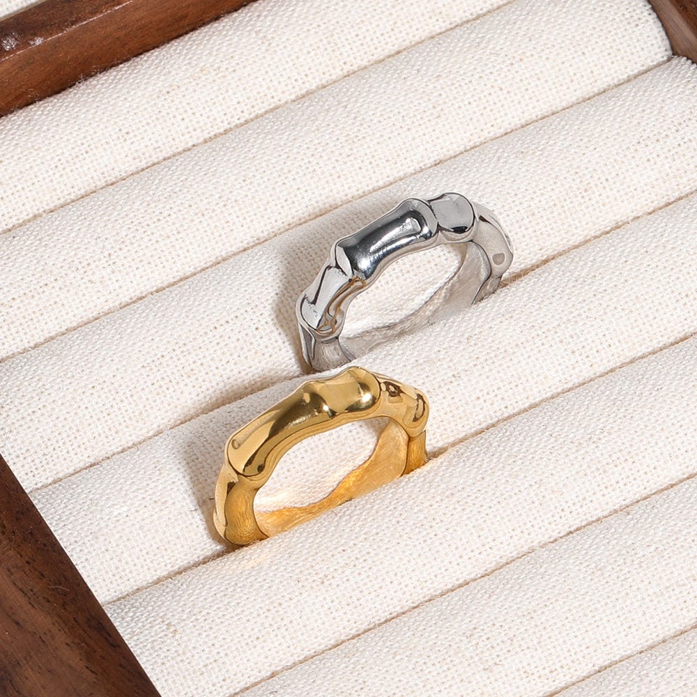 melomelo Bamboo Buckle Ring