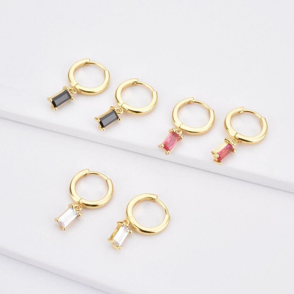 melomelo Bevise - Charm Hoop Earrings