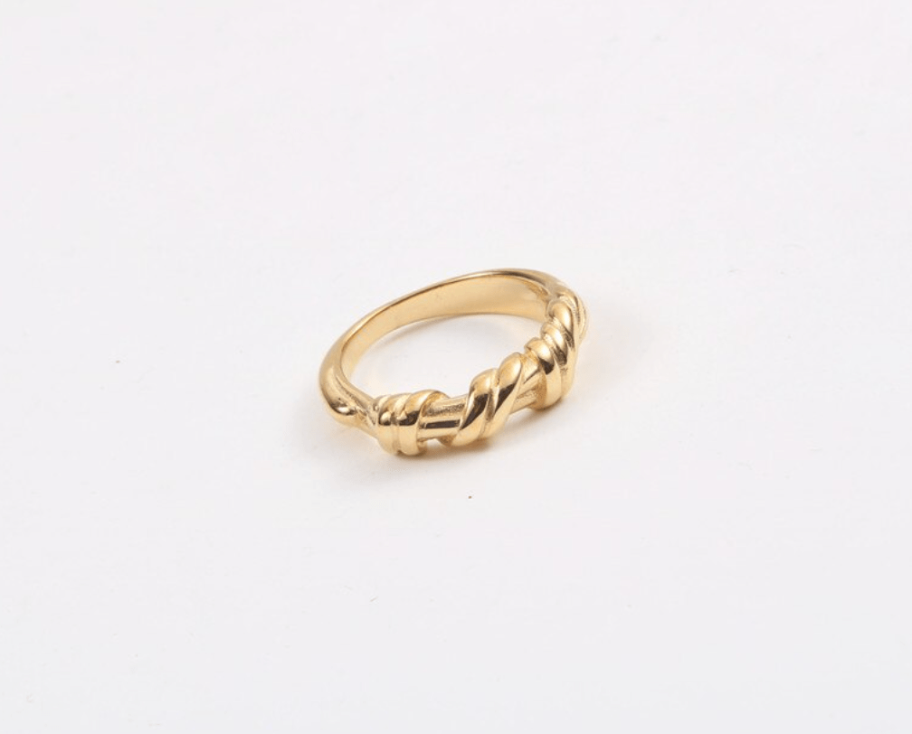 melomelo Capucine - Multi Knotted Ring