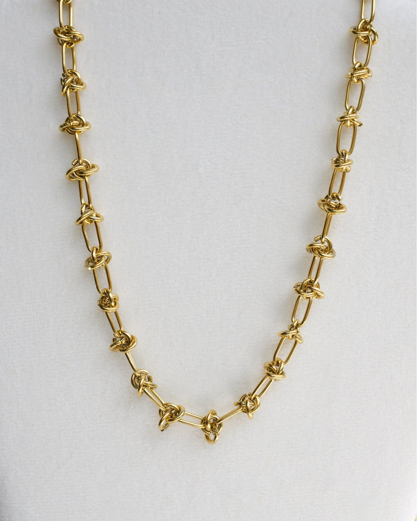 melomelo Penny - Knotted Necklace & Bracelet
