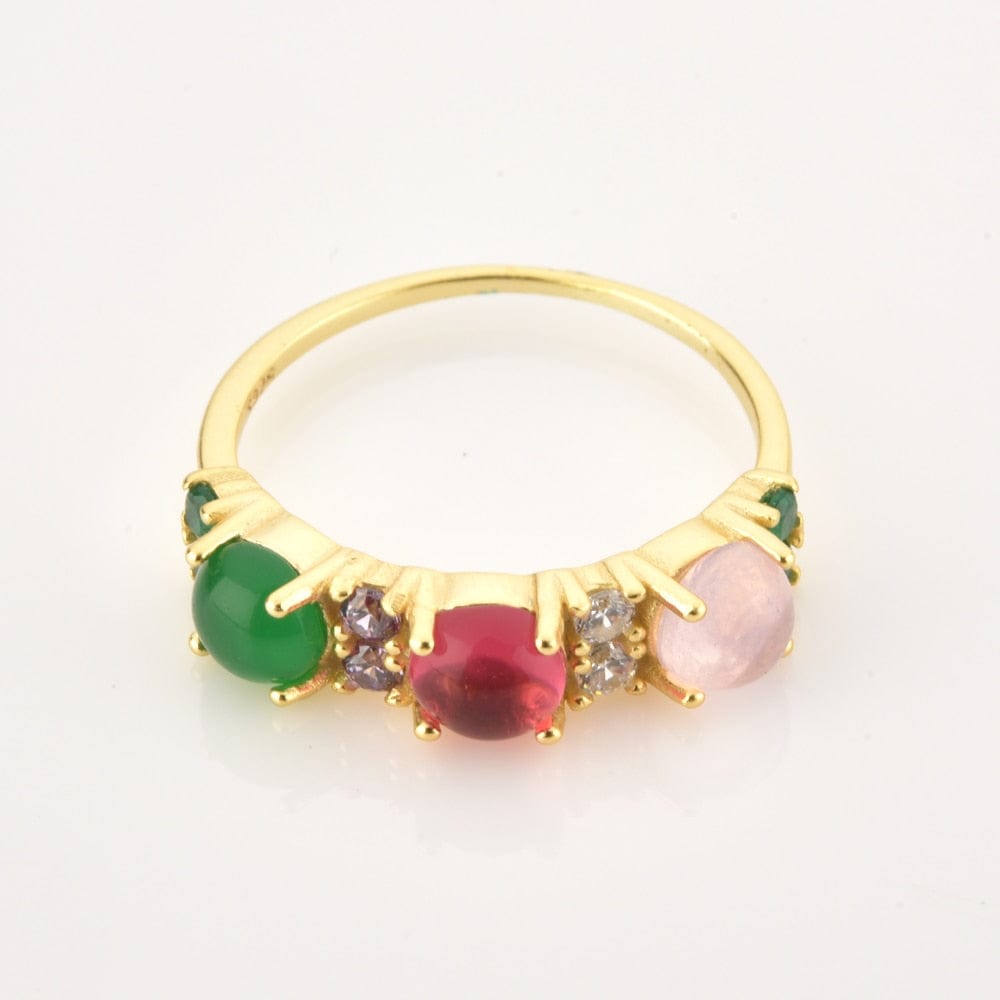 melomelo Cotton - Cabochon Ring