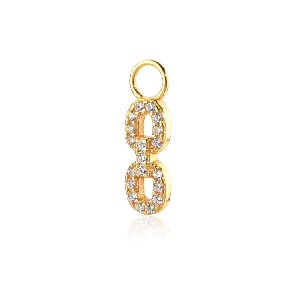 melomelo Odessa - Charm Hoops