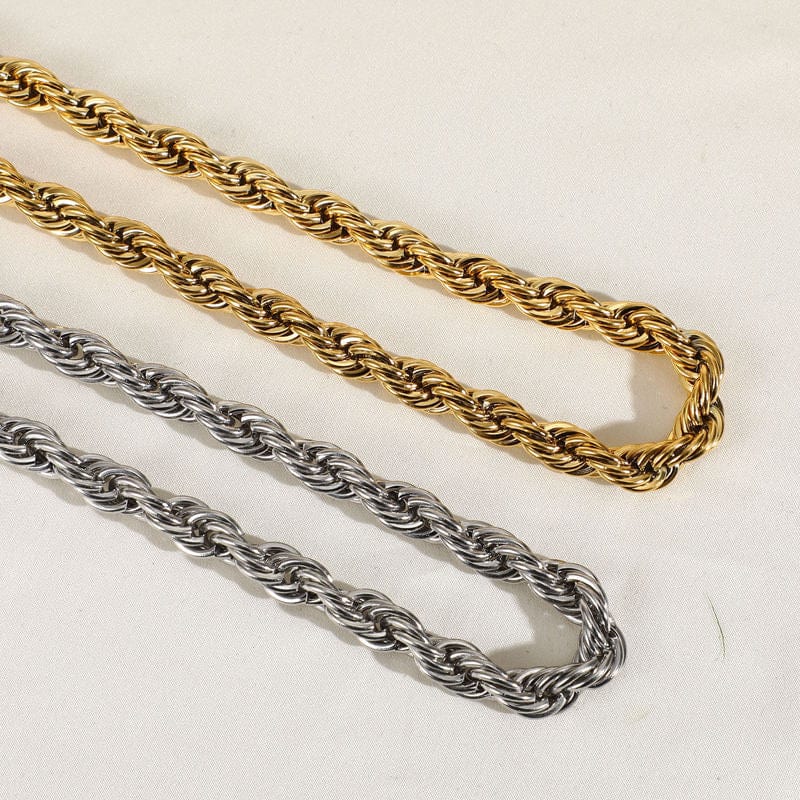 melomelo Esmeralda - 8mm Rope Chain and Bracelet