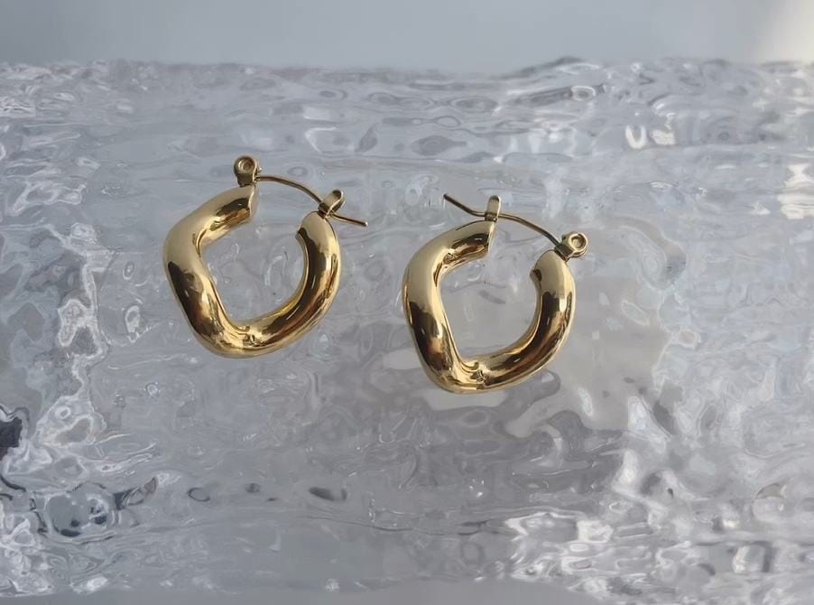 melomelo Geometric Hoop Waves