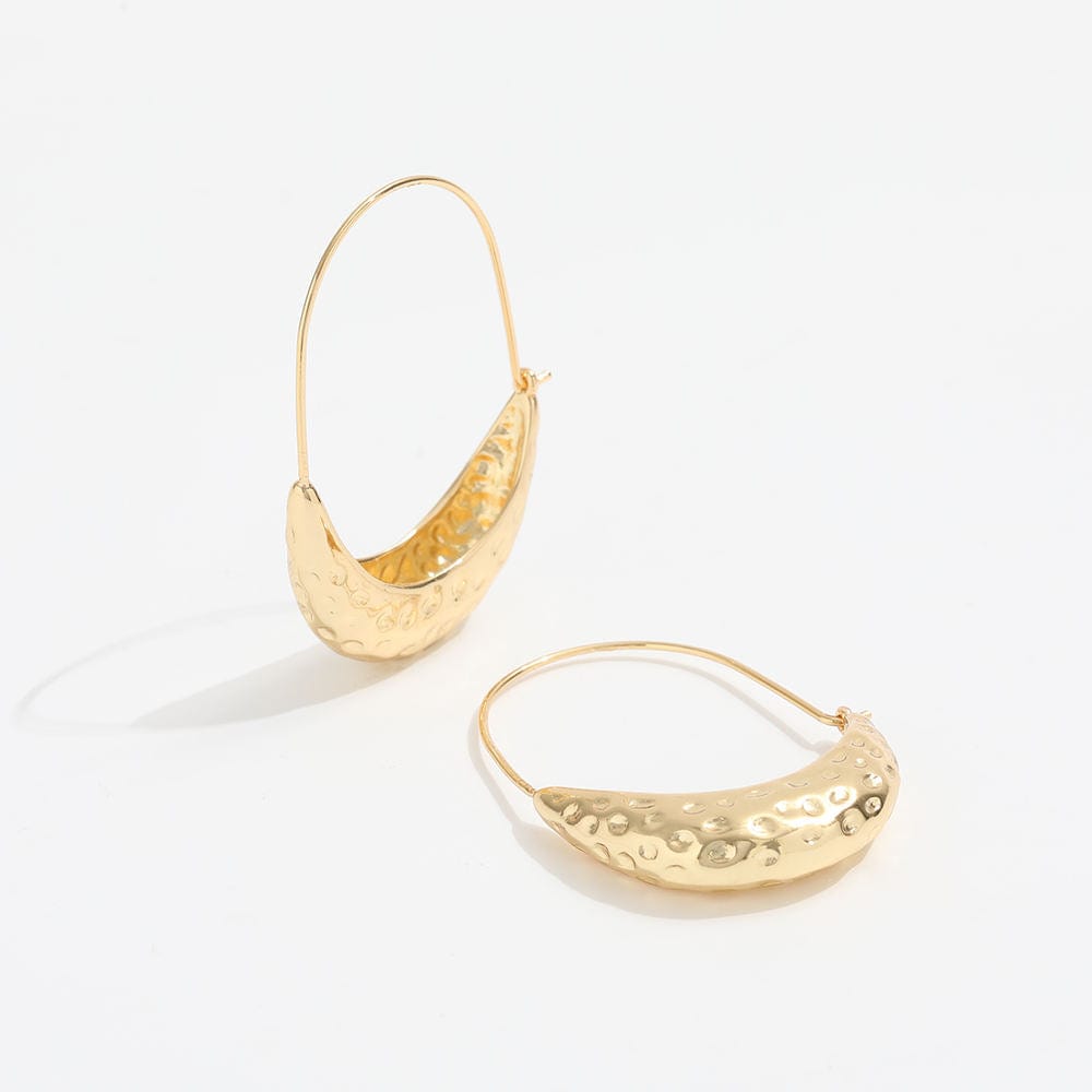 melomelo Odessa  - Oval Hoop Earrings