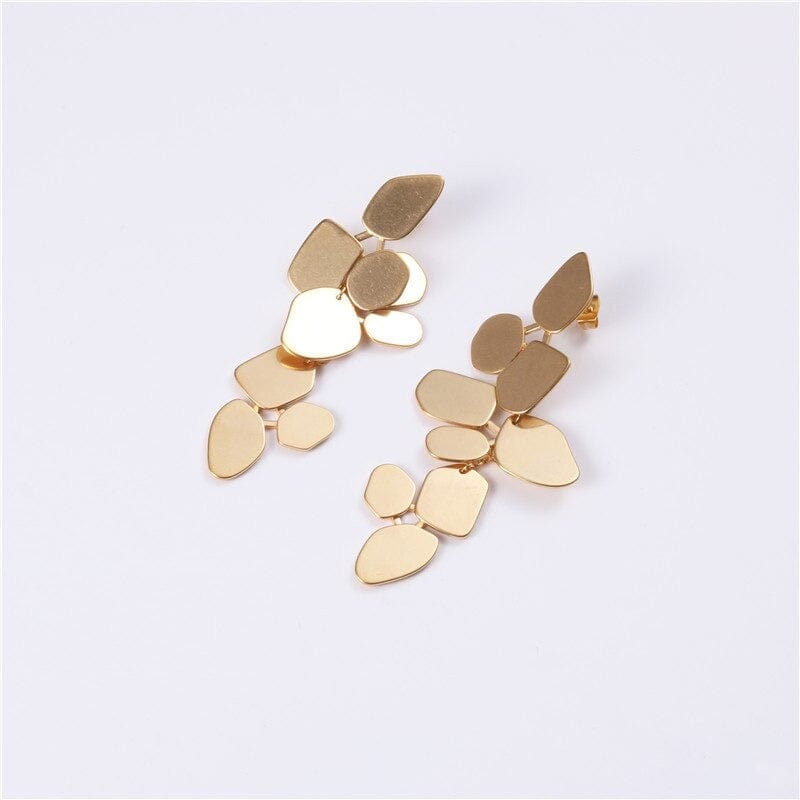 melomelo Ivy - Leaf Dangle Earrings