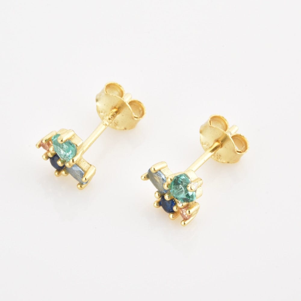 melomelo Maks - Cluster Flower Earrings