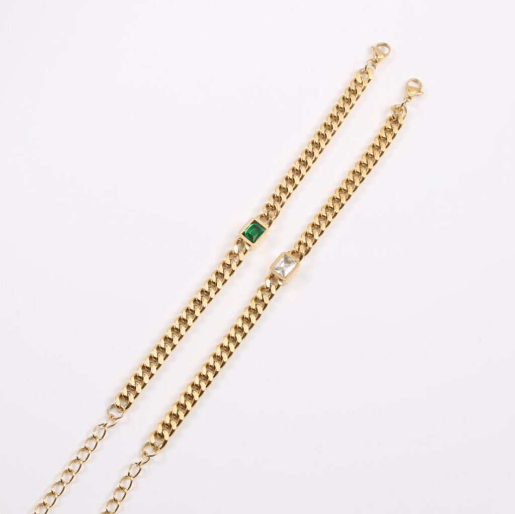 melomelo Martha - Cuban Link Chain Bracelet 8mm