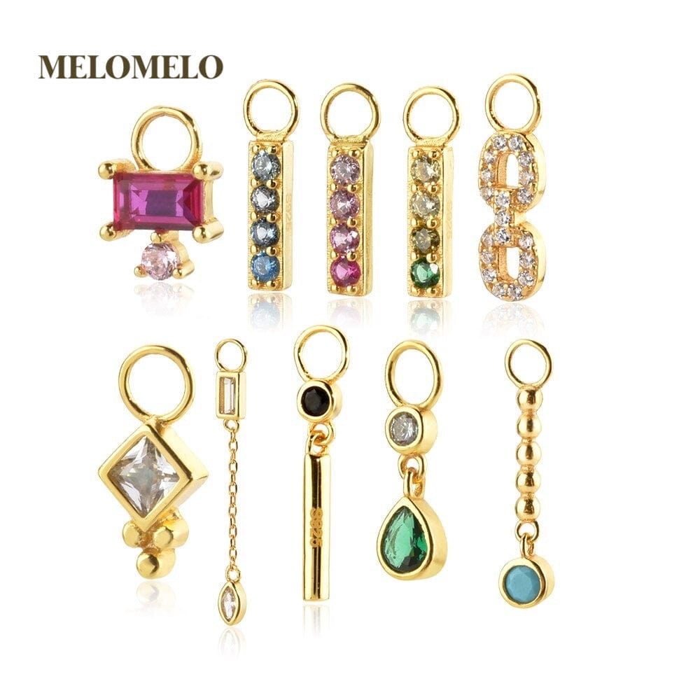 melomelo Odessa - Charm Hoops