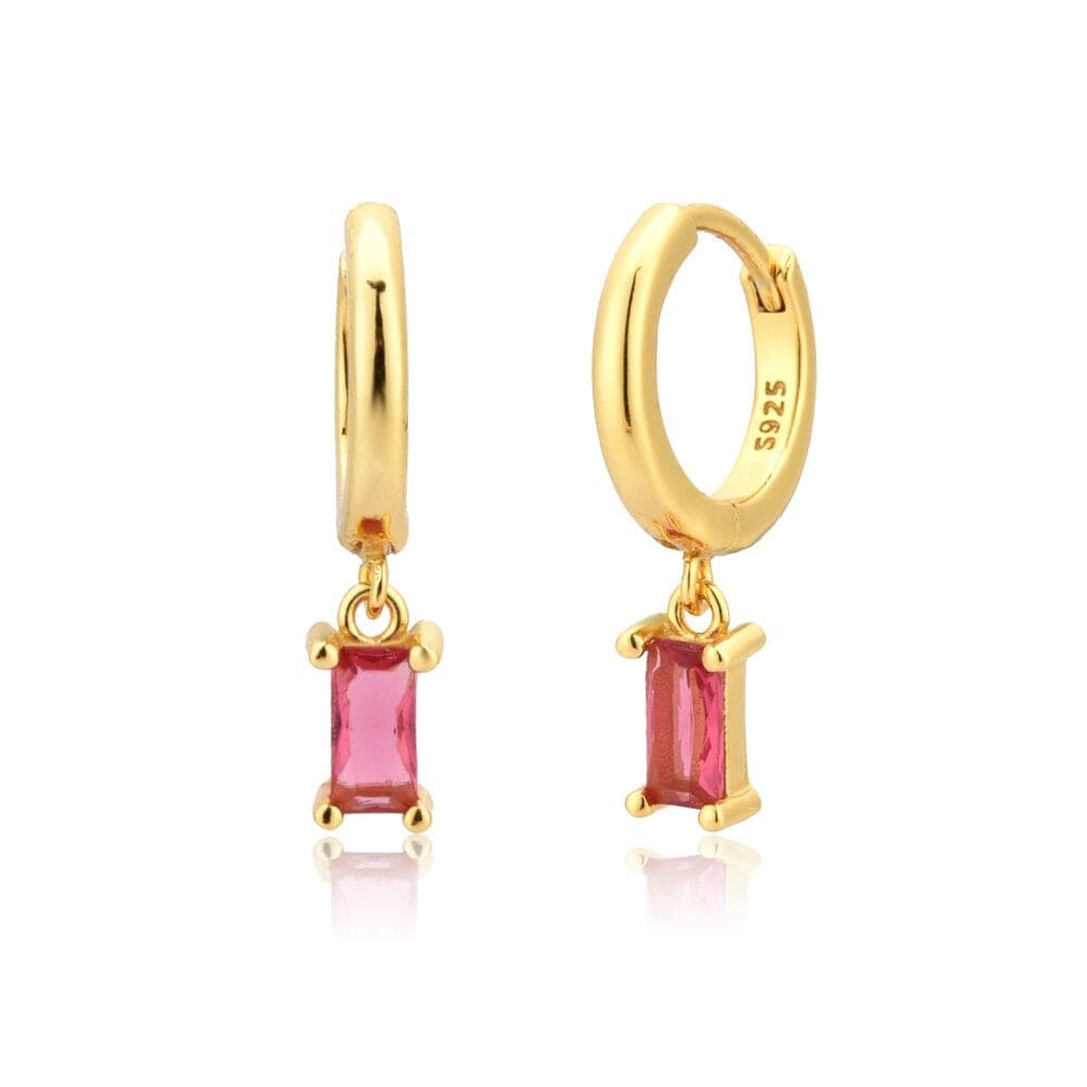 melomelo Bevise - Charm Hoop Earrings