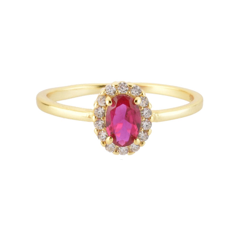 melomelo Pink / US 6 Nazareth - Diana Diamond Classic Ring