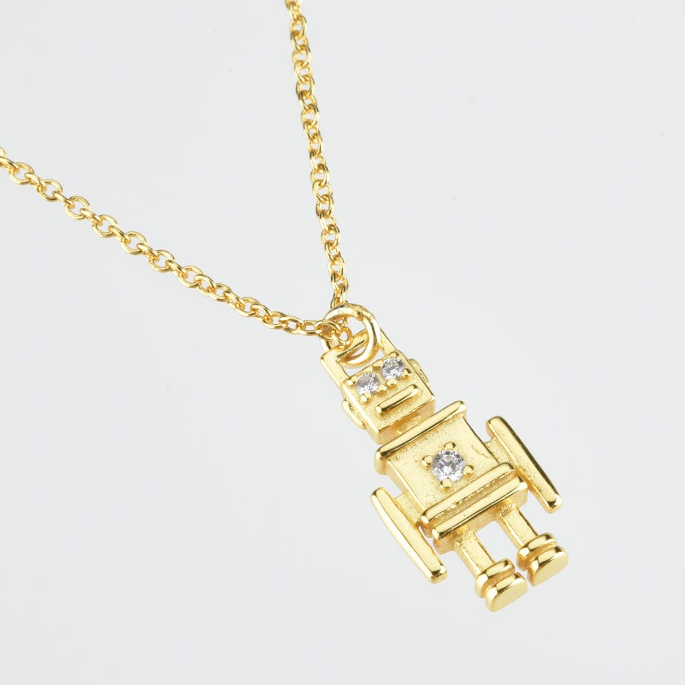 melomelo Sam - Future Robot Charm Pendant Necklace