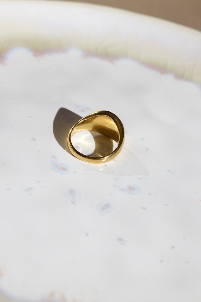 melomelo Samantha - Rose Signet Ring