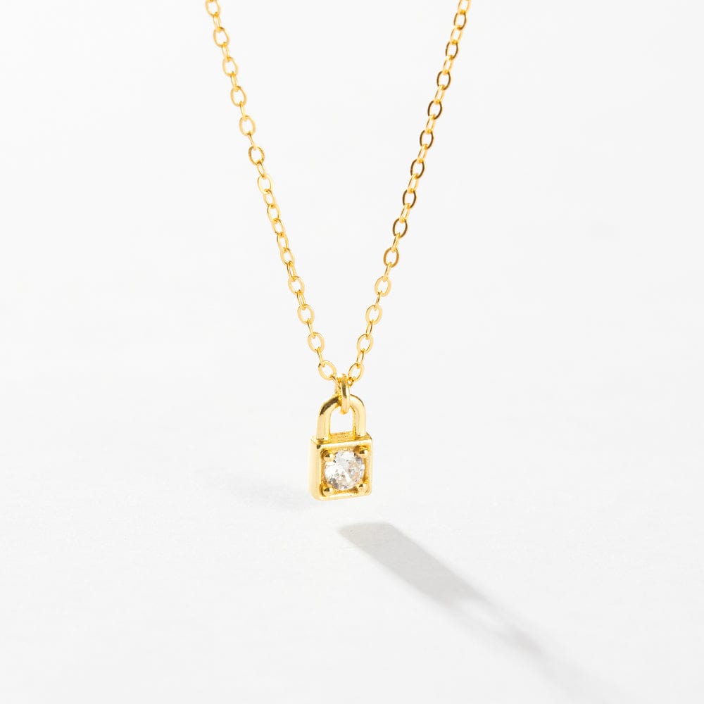 melomelo Sonia - Lock Charm Pendant Necklace
