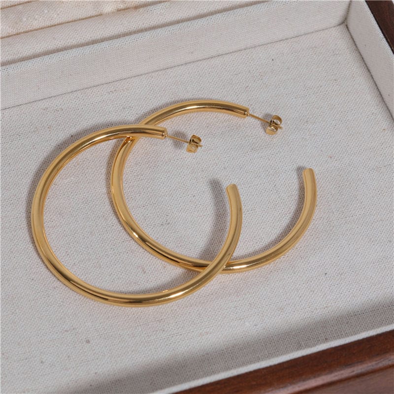 melomelo Tadeo - Largest Hoop Earrings