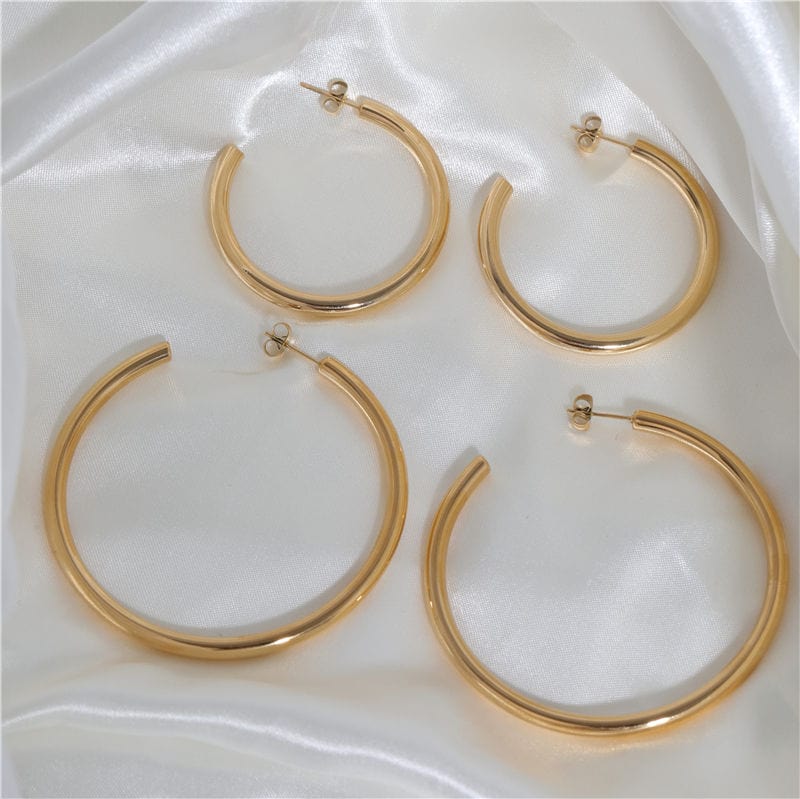 melomelo Tadeo - Largest Hoop Earrings