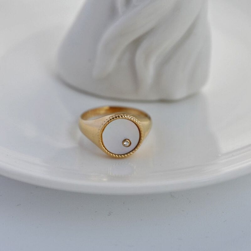 melomelo Pisa - Signet Ring for Women