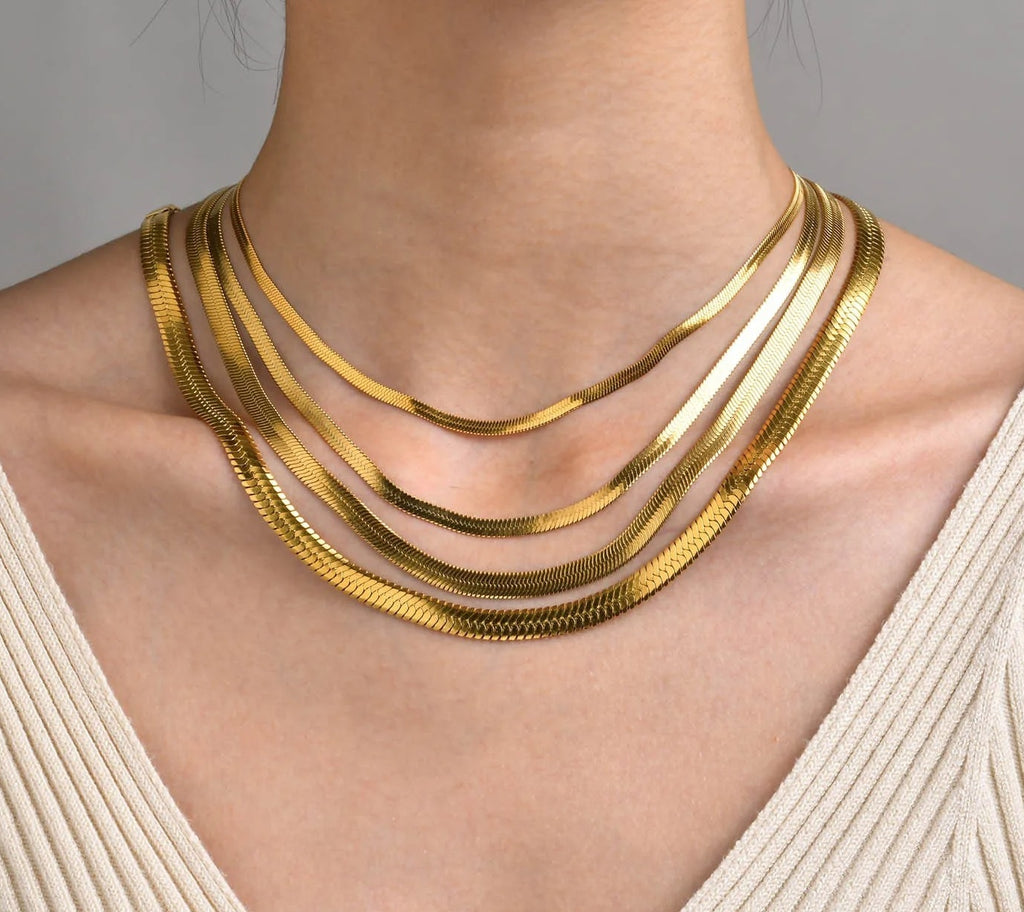 melomelo Agapi - Snake Necklace Chains