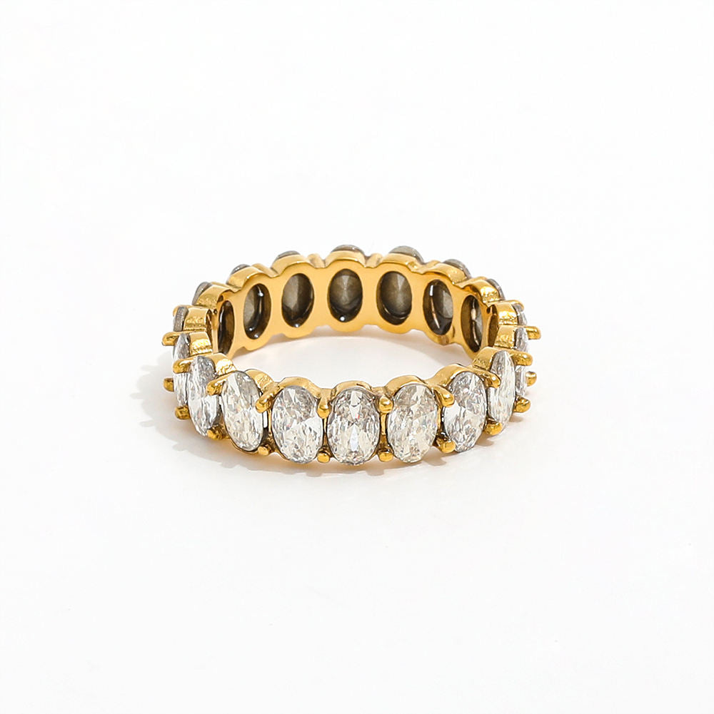 melomelo Ava - Eternity Ring Stack