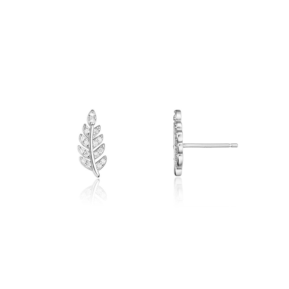 melomelo Clover - Leaf Earrings Gold