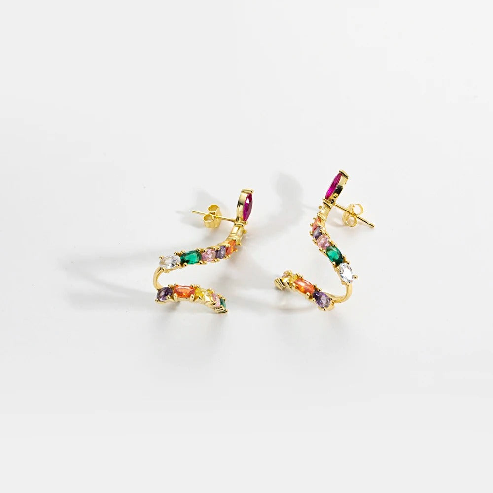 melomelo Colloidal - Ear Crawler Earrings