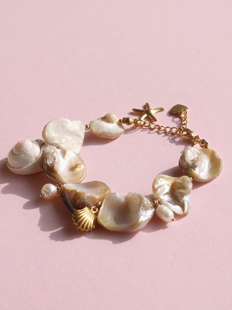 melomelo Dawid - Mother of Pearl Nacre Necklace