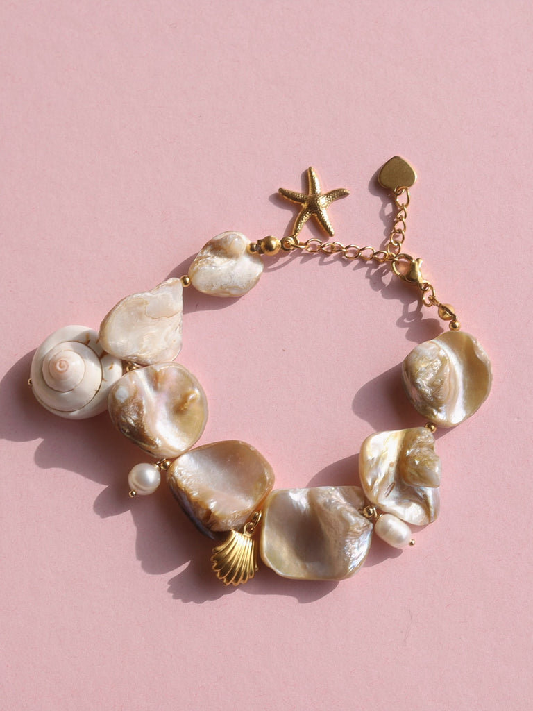 melomelo Dawid - Mother of Pearl Nacre Necklace