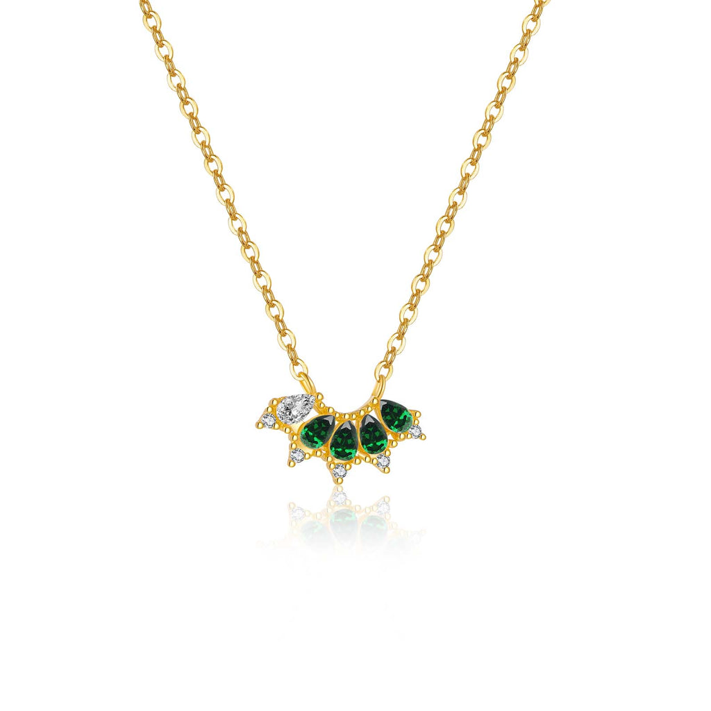 melomelo Eimear - Ombre Birthstone Necklace