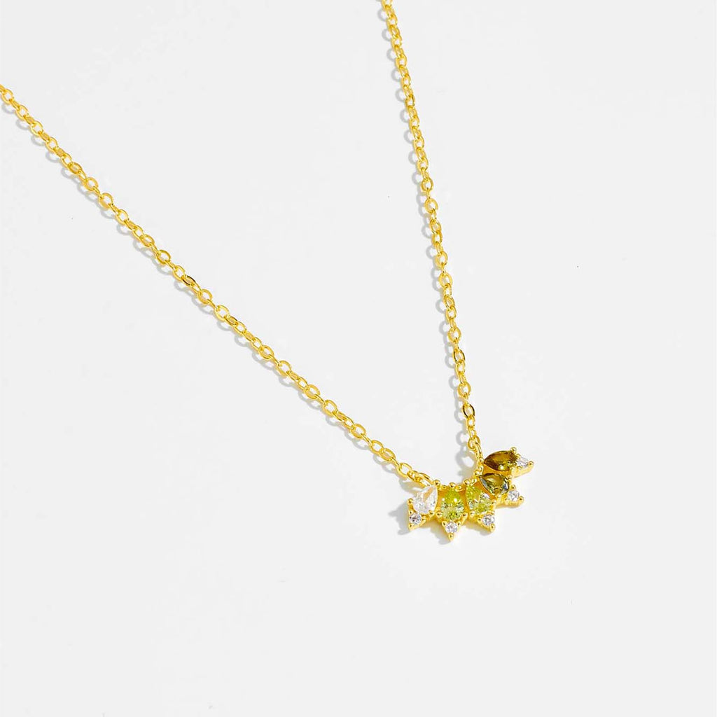 melomelo Eimear - Ombre Birthstone Necklace