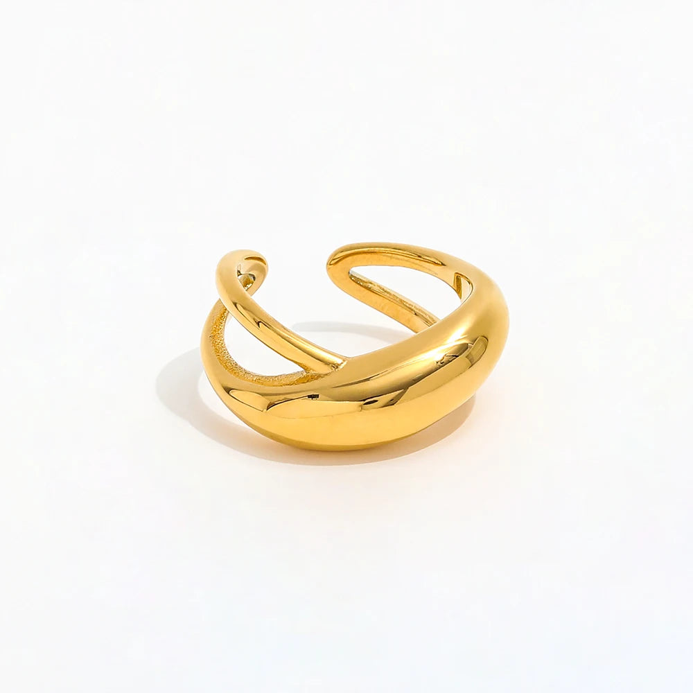 melomelo Halina - Double Band Ring