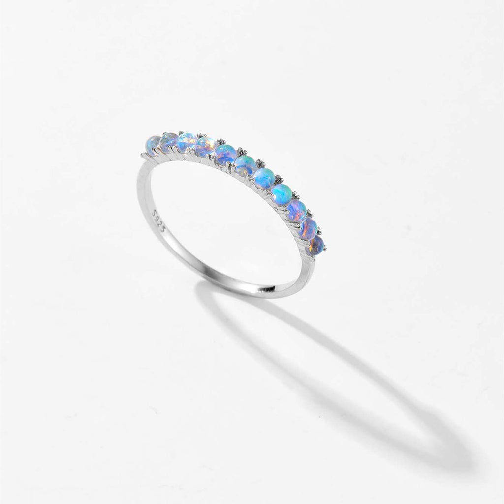 melomelo Laoise - Half Eternity Opal Ring