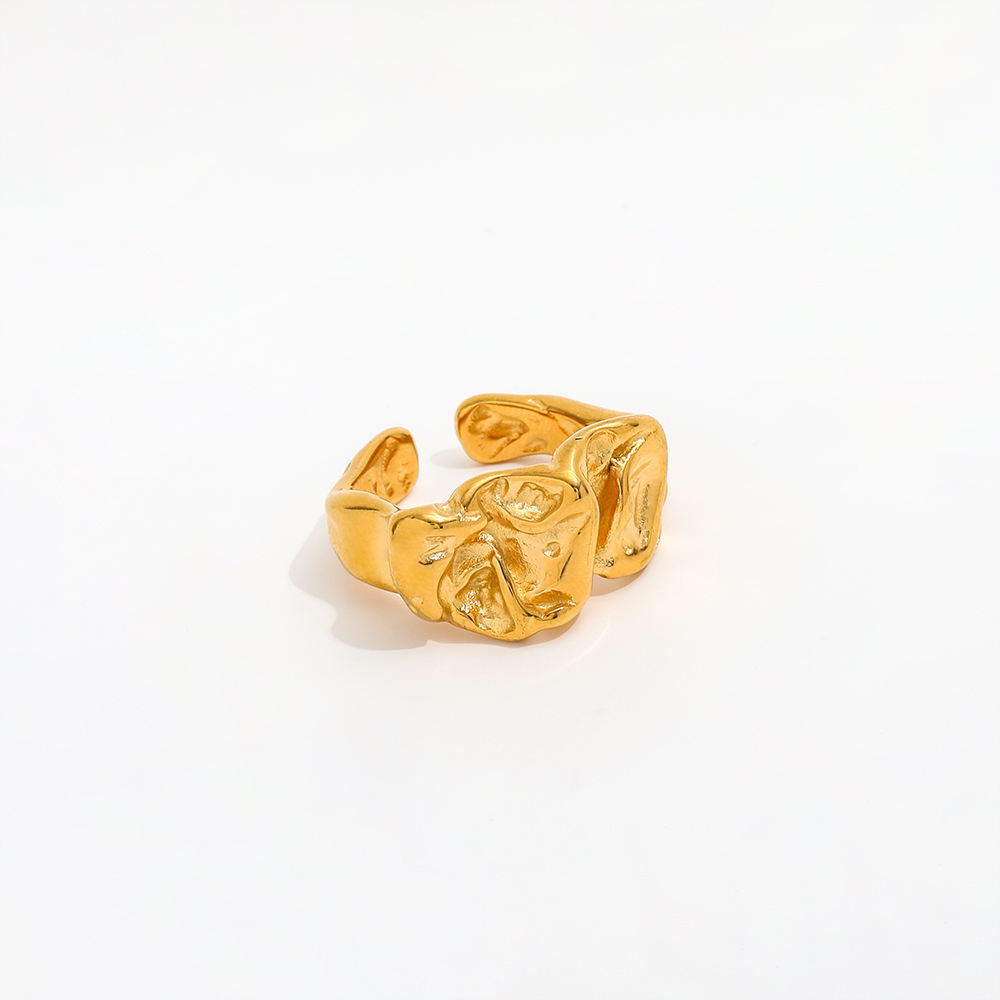 Lava - Melted Gold Ring