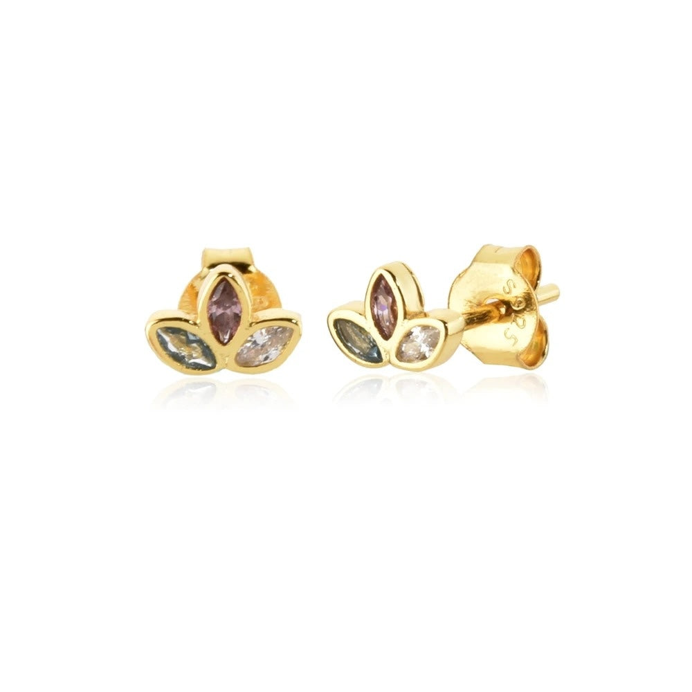 melomelo Manno - Cluster Flower Earrings