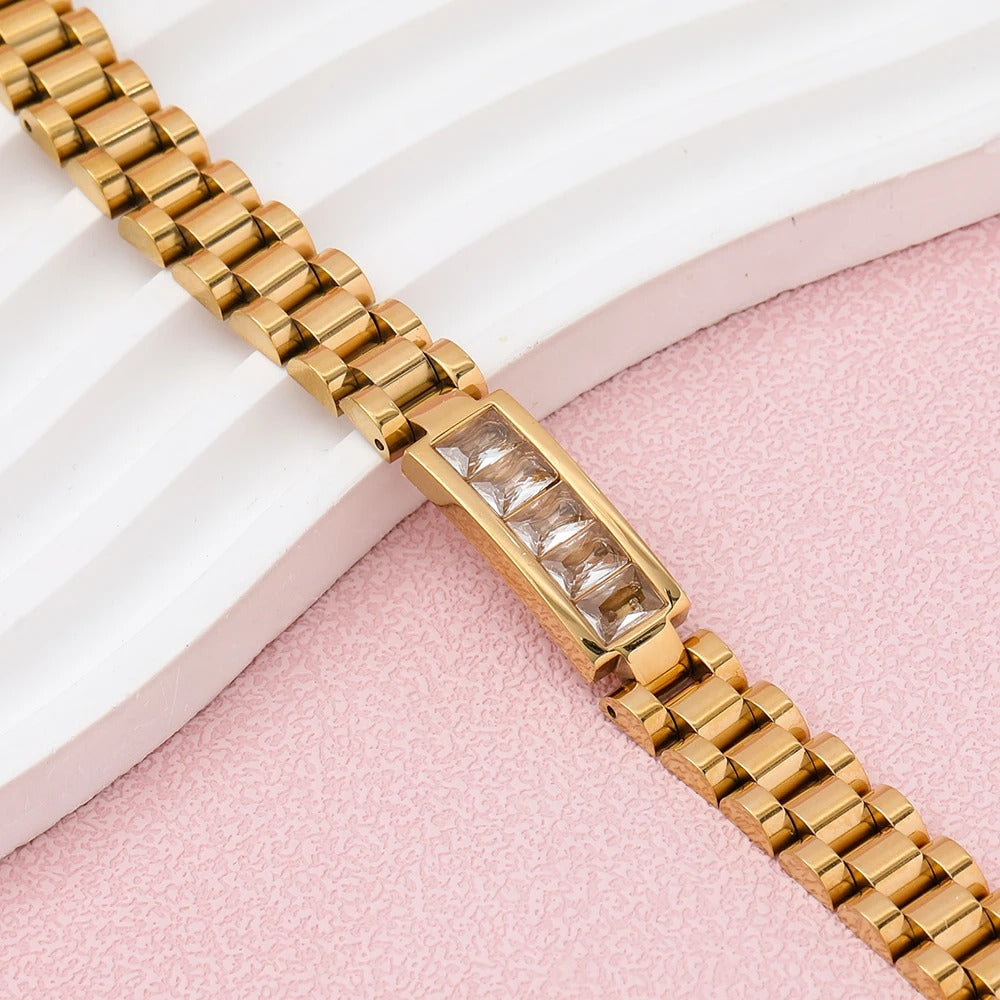 melomelo Oneh - Diamond Cuban Link Chain