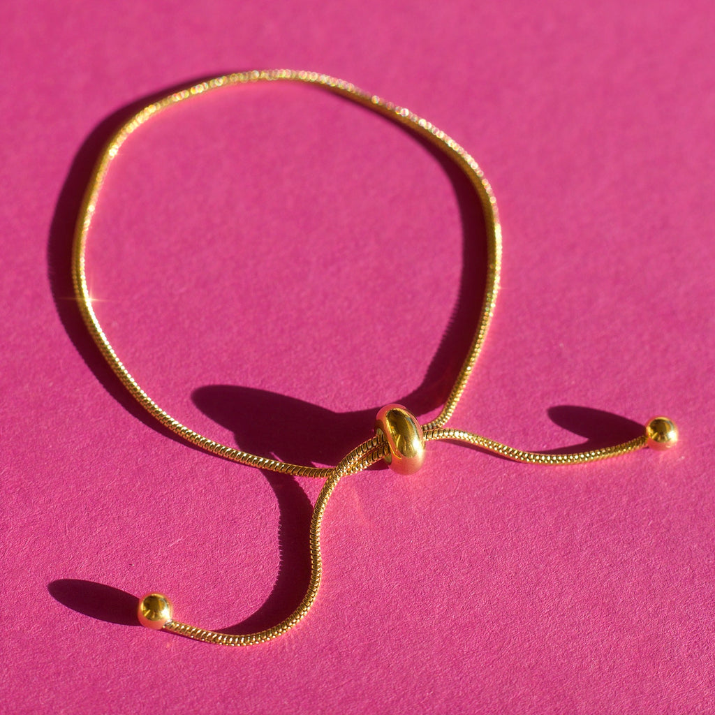 melomelo Orpheus - Thin Gold Bracelet