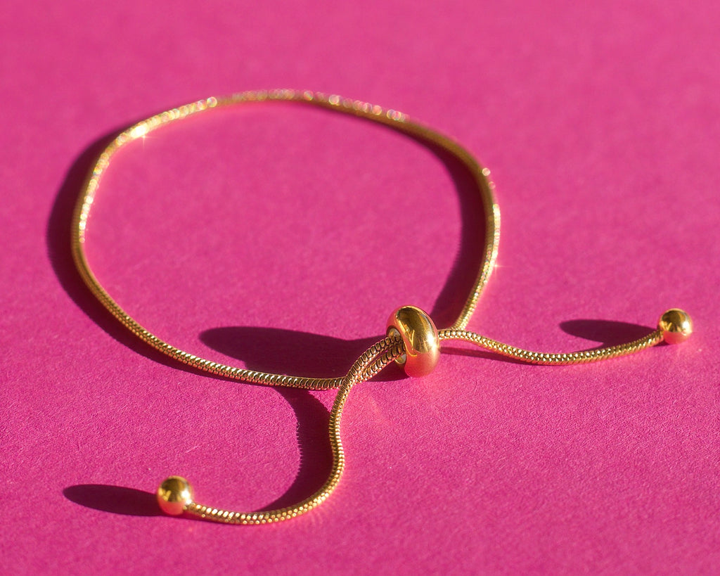 melomelo Orpheus - Thin Gold Bracelet