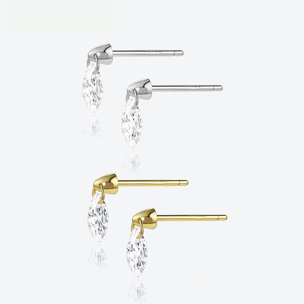 melomelo Parker - Crystal Stud Earrings