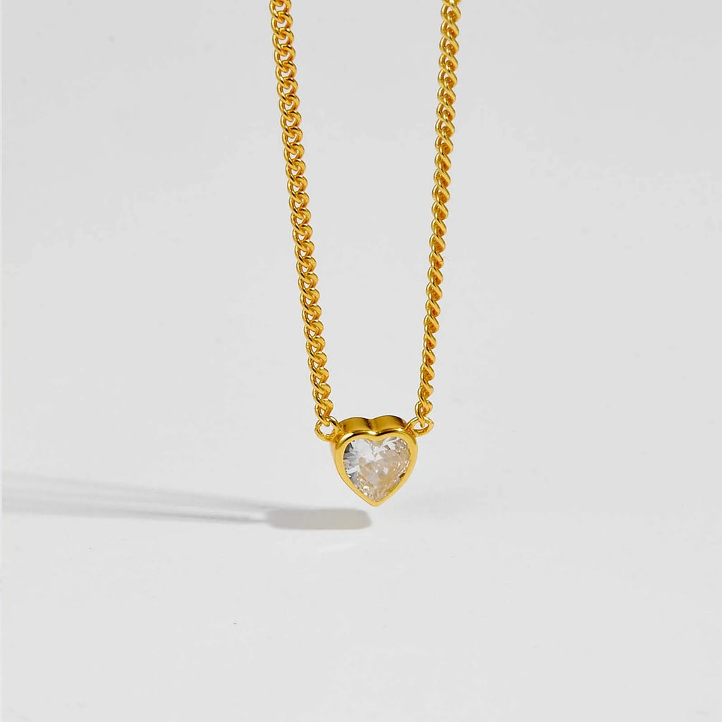 melomelo Pharase - Chunky Heart Necklace